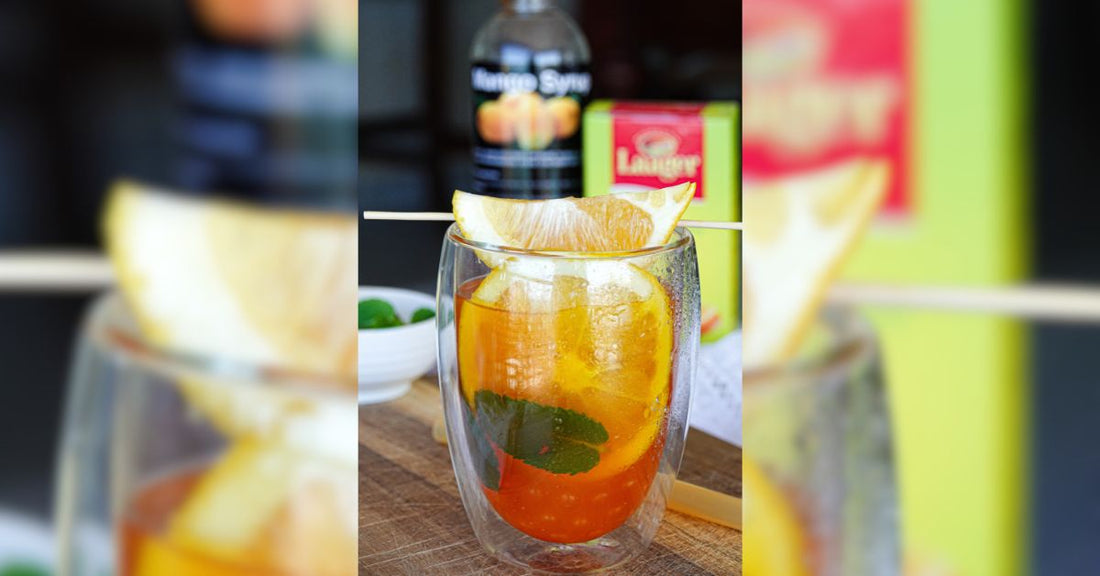 Mango & Orange Bubble Tea