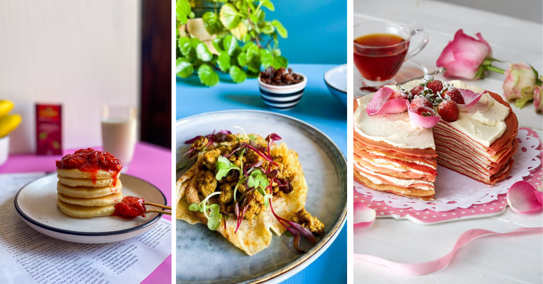 Delicious Laager Rooibos infused pancakes with a twist