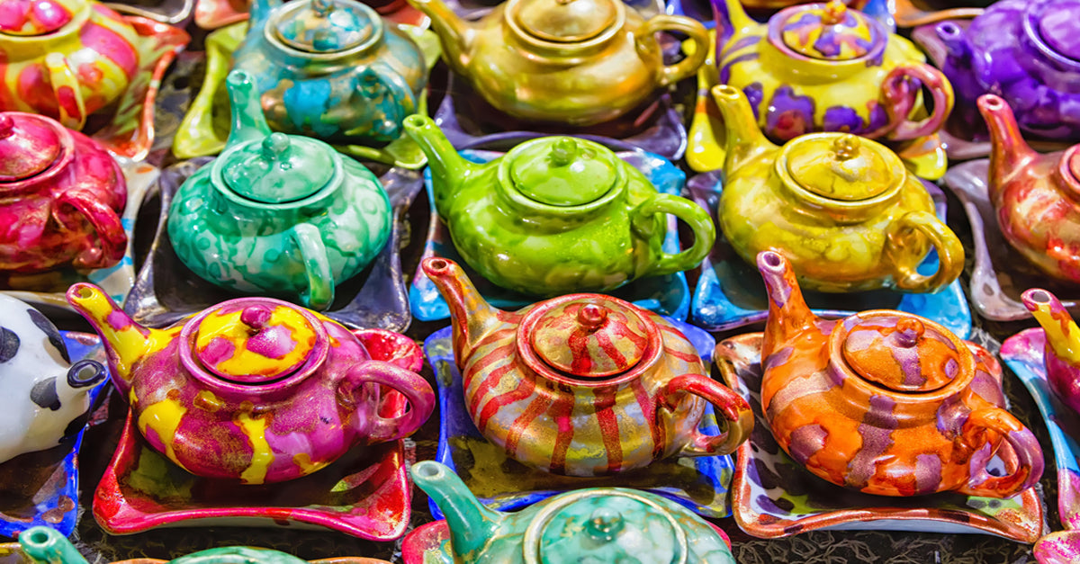 Painting Your Own Tea Pot – Joekels Tea Shop