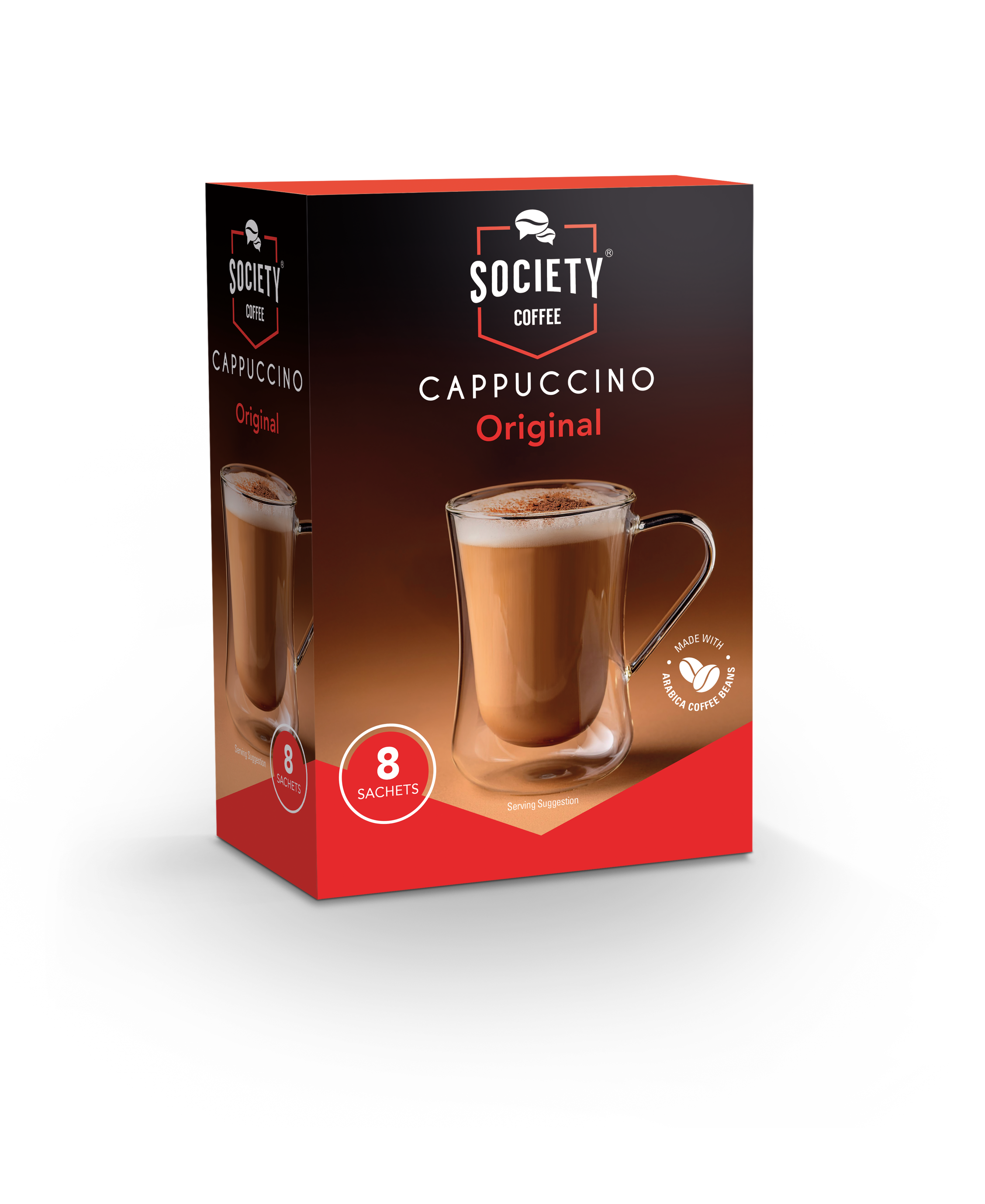 Society Cappucino - Sweetened – Joekels Tea Shop