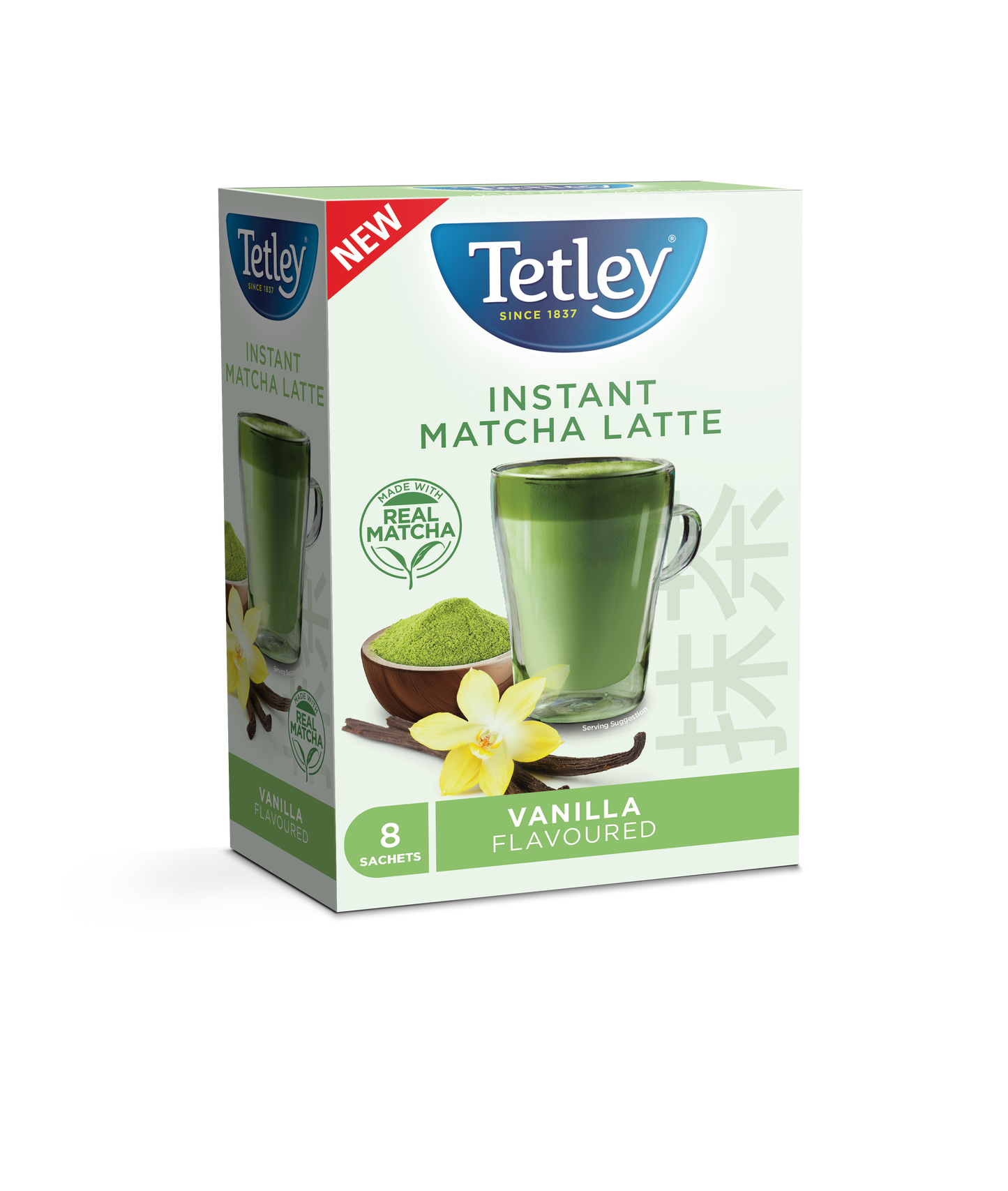 Tetley Instant Matcha Latte - Vanilla
