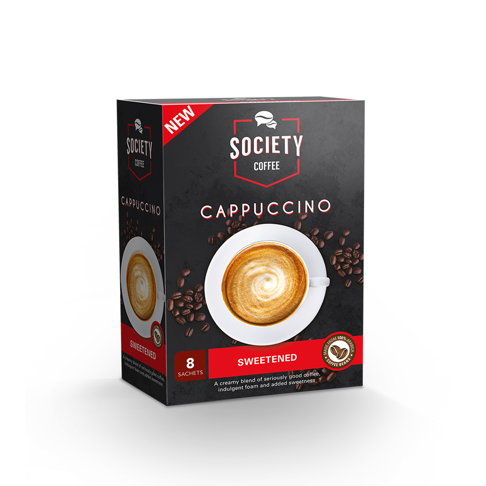 Society Cappucino - Sweetened