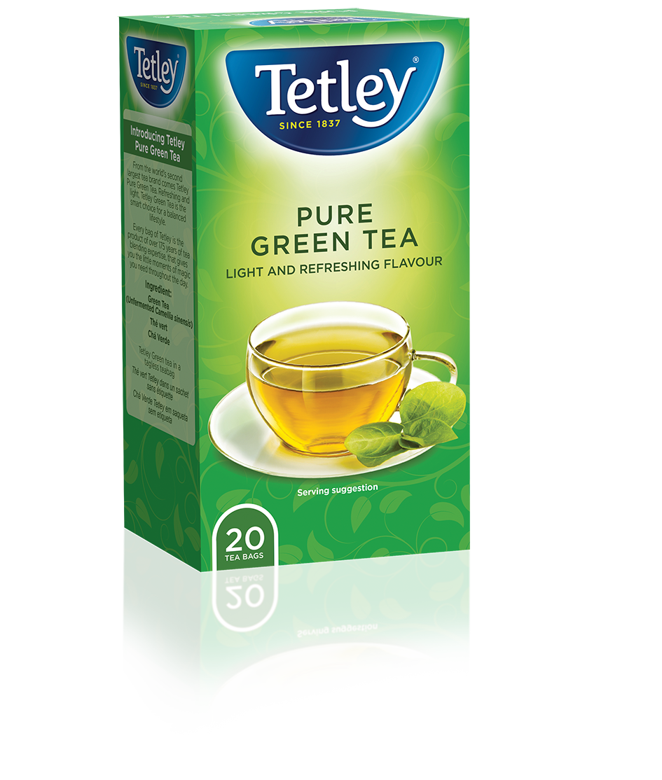 Tetley Pure Green tea 20's – Joekels Tea Shop
