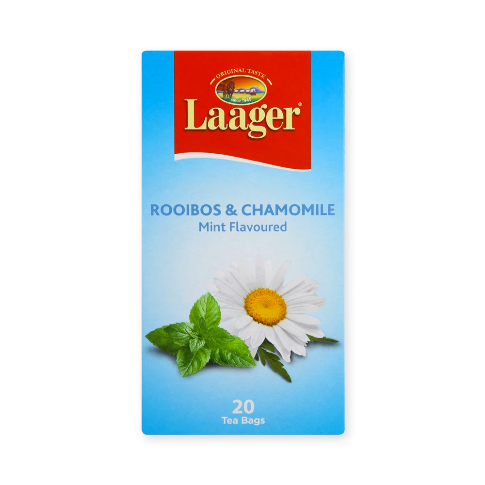 Laager Chamomile & Mint flavoured Rooibos 20's