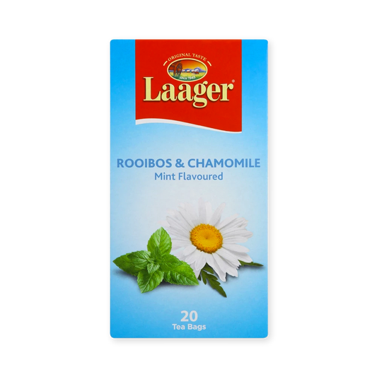 Laager Chamomile & Mint flavoured Rooibos 20's