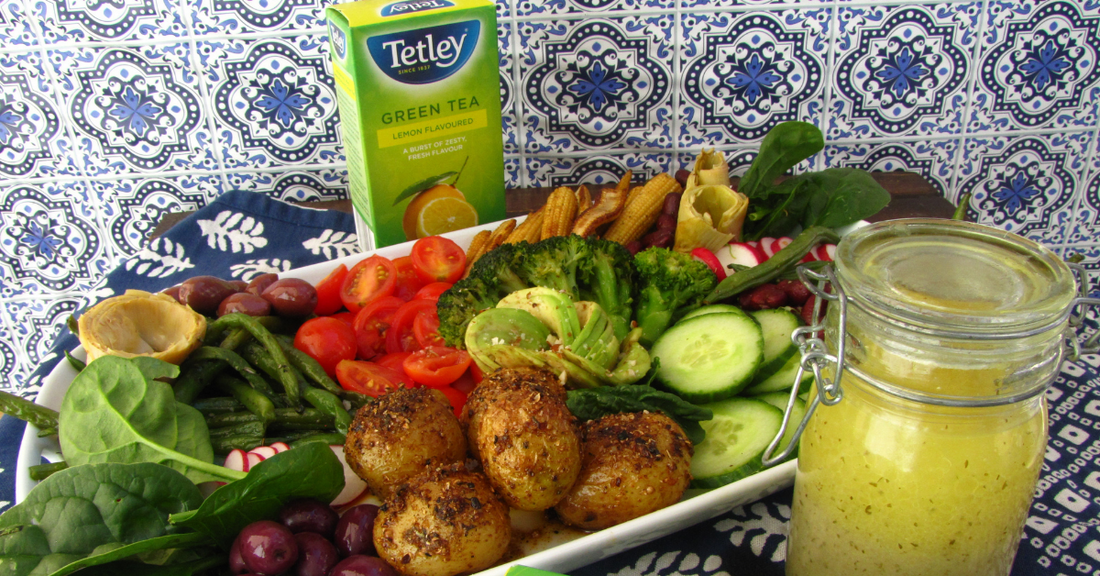 Zesty Tetley Green Tea Vinaigrette