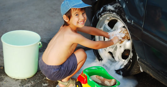 It’s never too early to start chores!