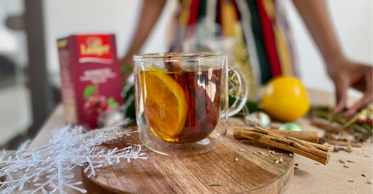 Festive Season Holiday Spice Rooibos & Cranberry Tea