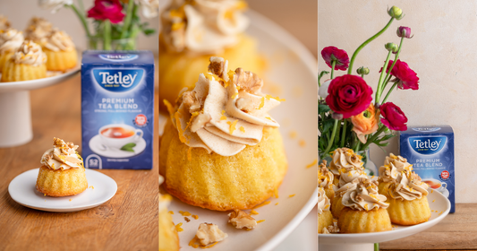 Honey Cakes with Milky Tea Frosting
