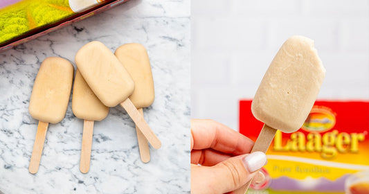 Vanilla and Rooibos Honey Ice Lollies