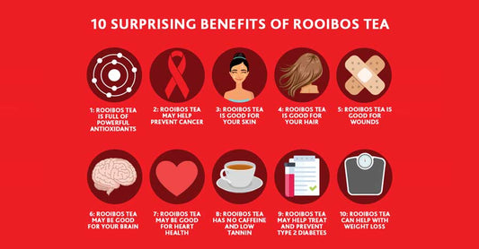 The health benefits of Rooibos tea