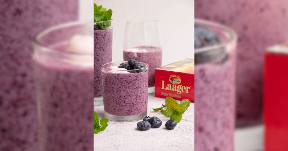 Laager Rooibos Blueberry Protein Shake