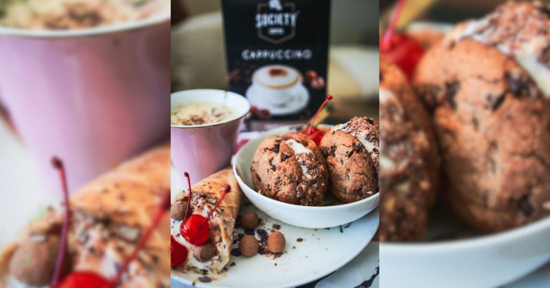 Society Hazelnut Cappuccino Ice Cream Sandwiches