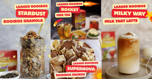 Laager Celebrates a Leap to the Stars as Rooibos Heads into Space