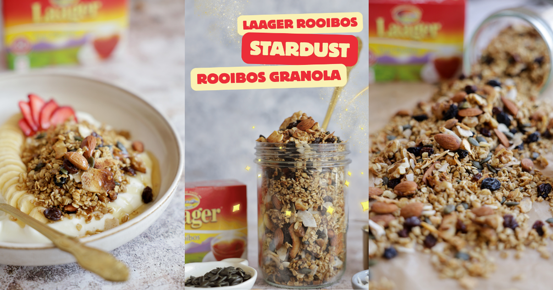 Homemade Stardust Laager Rooibos Muesli