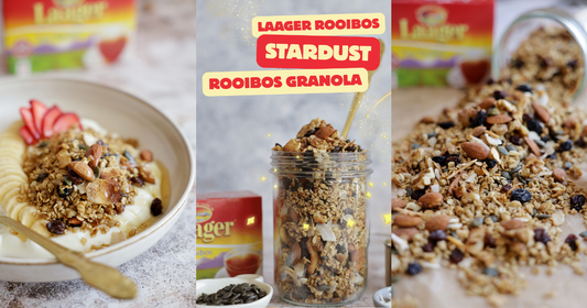 Homemade Stardust Laager Rooibos Muesli