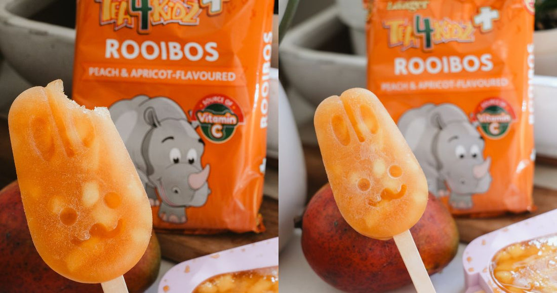 Tropical Ice Tea Summer Popsicles