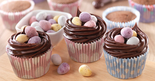 Easter Chocolate Cupcakes