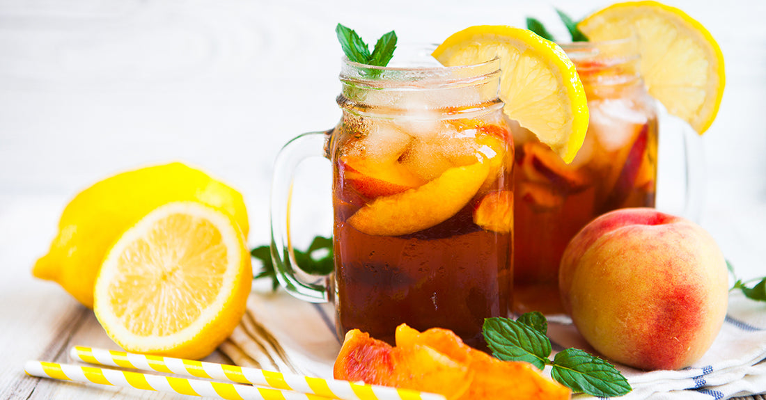 Tetley Lemon & Peach Green Iced Tea