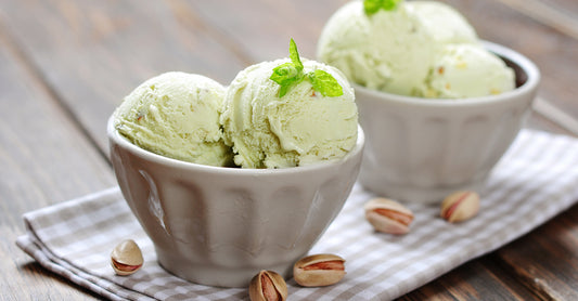 Vegan Coconut Green Tea Ice Cream