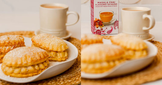 Tetley Masala Chai Custard Tarts
