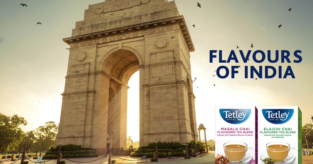 Experience a round-the-world taste adventure with Tetley’s new range of Masala Chai and Elaichi Chai