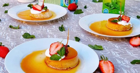 Healthy Caramel Mint Pudding