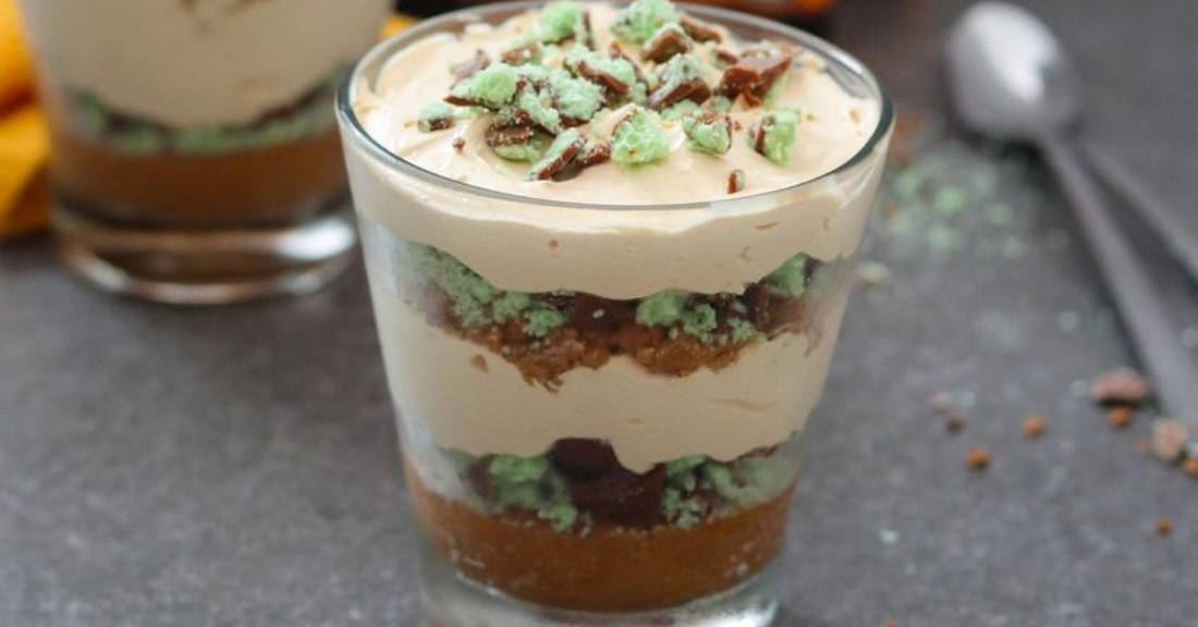 Society Coffee Cappuccino Peppermint Crisp Pudding
