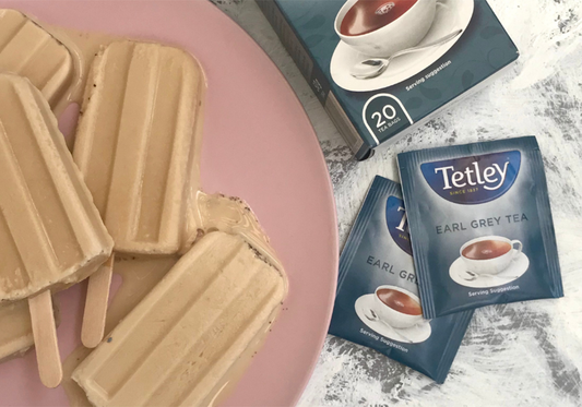 Coconut Milk & Earl Grey Iced Popsicles