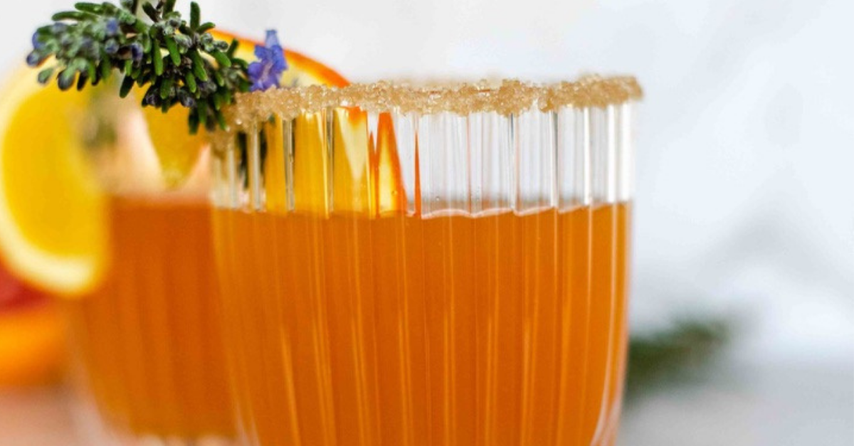 Laager Rooibos iced tea with rosemary and orange juice – Joekels Tea Shop