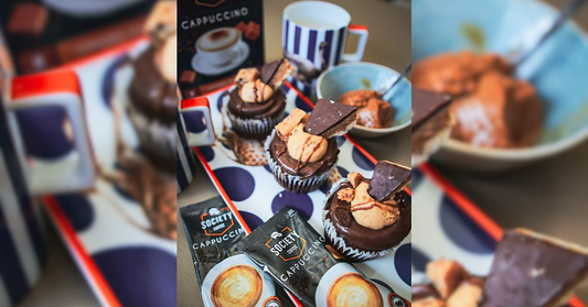 Dulce de Leche Coffee Cupcakes