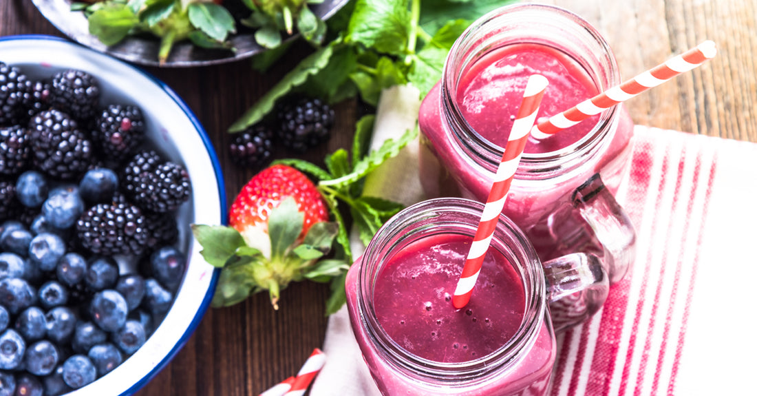 Very Berry - Laager Cranberry & Wild Cherry Rooibos smoothie