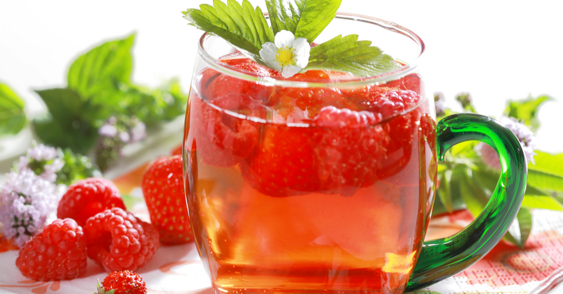 Tea4Kidz Strawberry infused iced tea