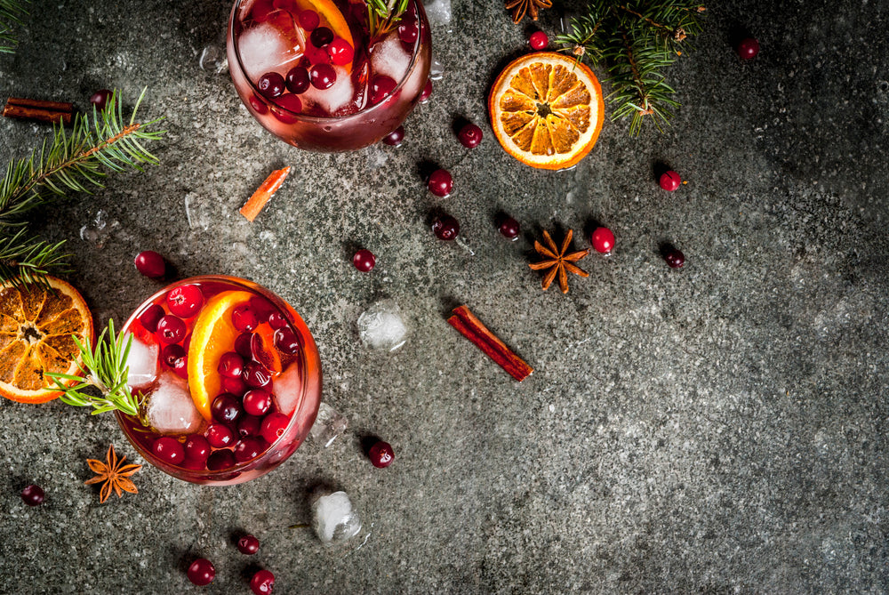 Cranberry Spice Hot Toddy Cocktail