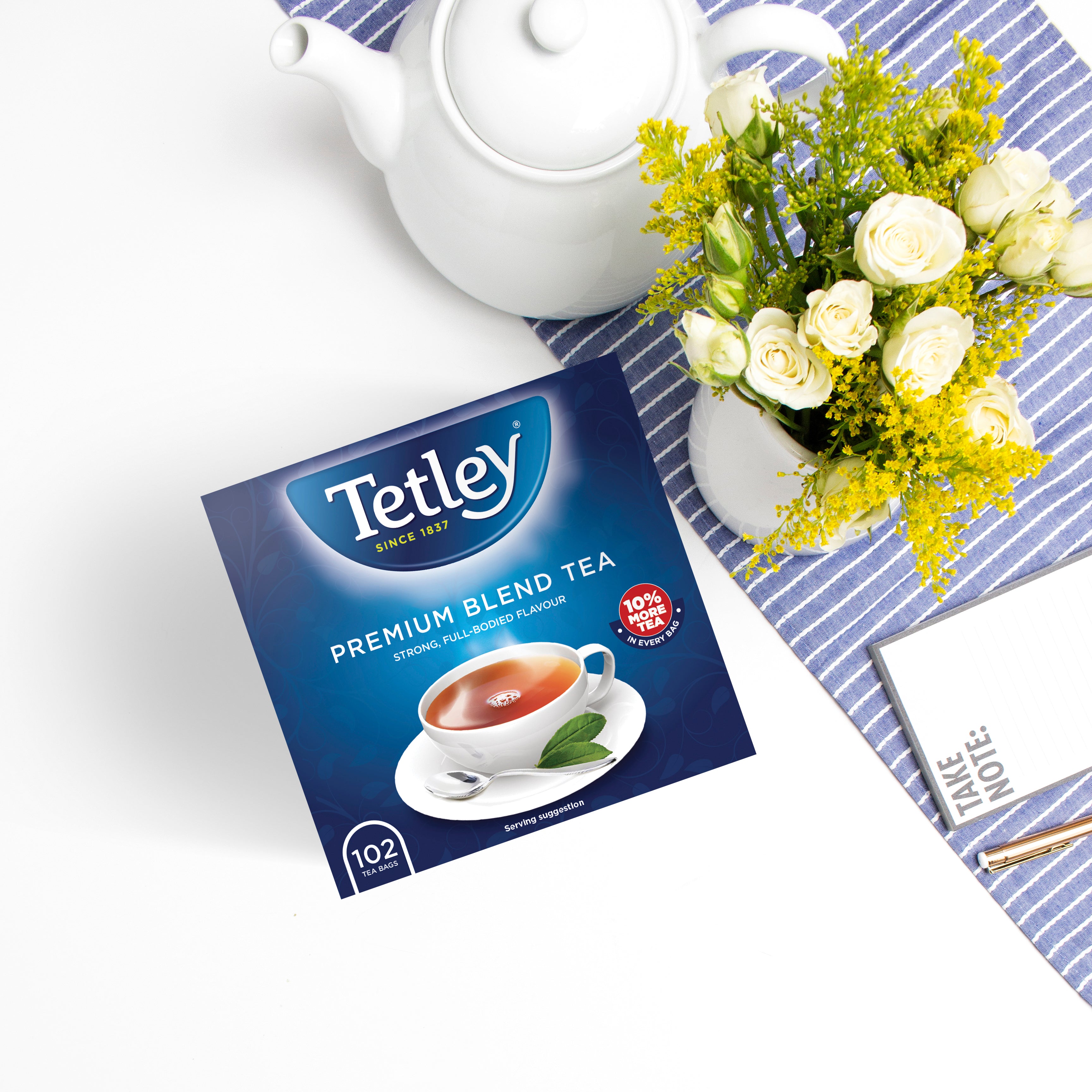 Tetley Premium Black tea 102's – Joekels Tea Shop