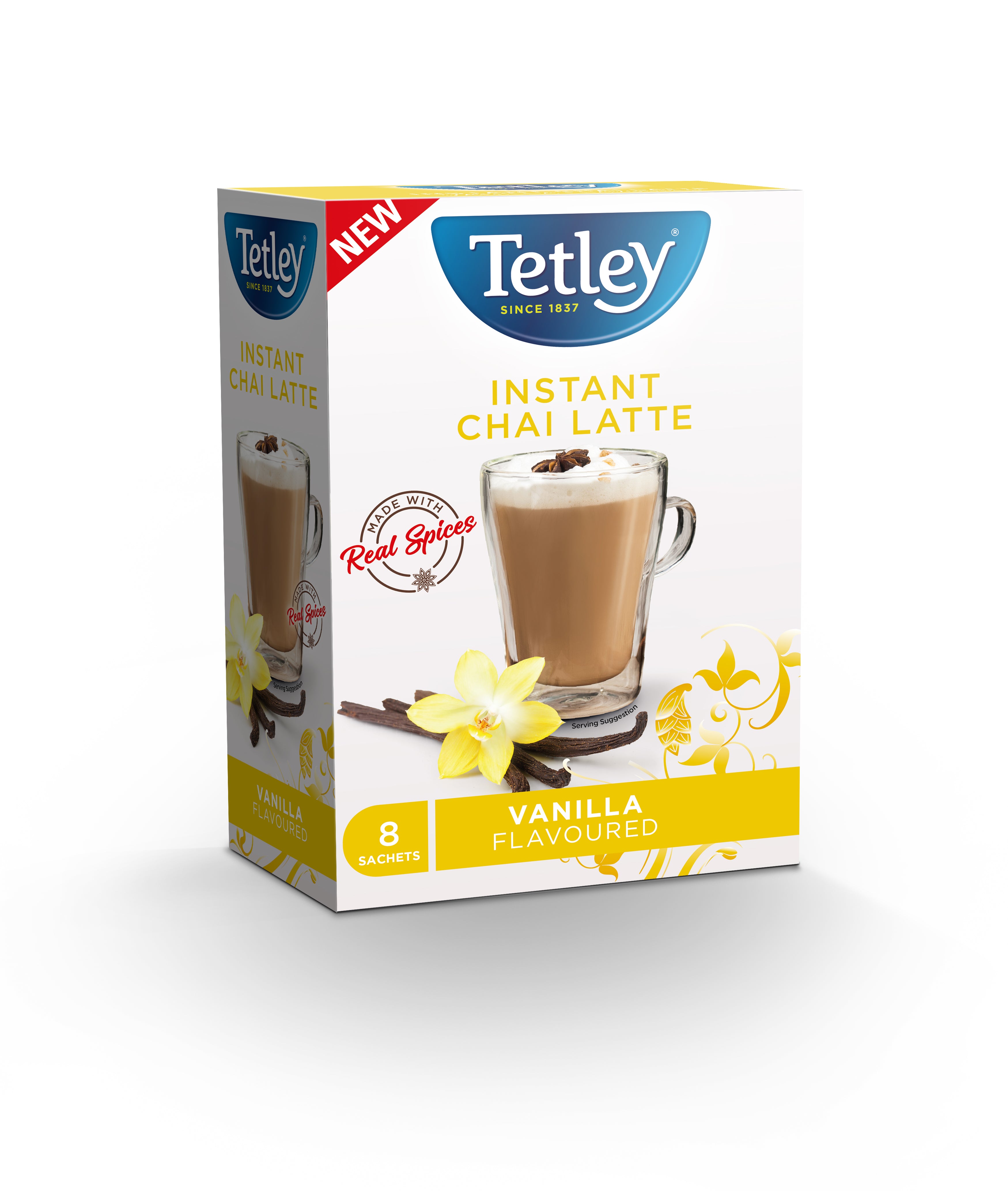 Teley Tetley Vanilla Chai Latte – Joekels Tea Shop