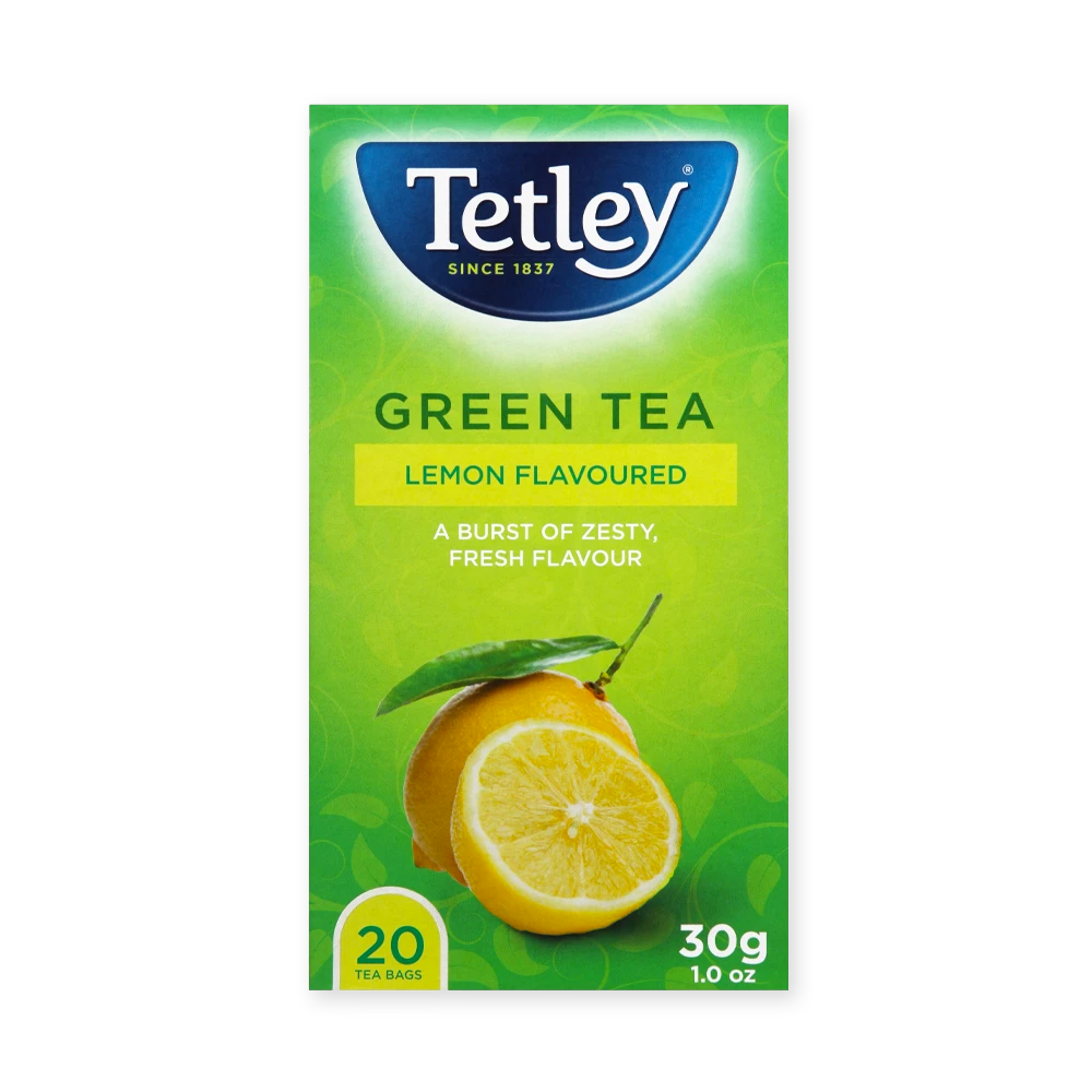 Tetley Lemon flavoured Green tea 20's