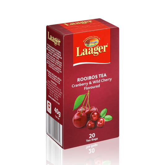 Laager Cranberry & Wild Cherry flavoured Rooibos