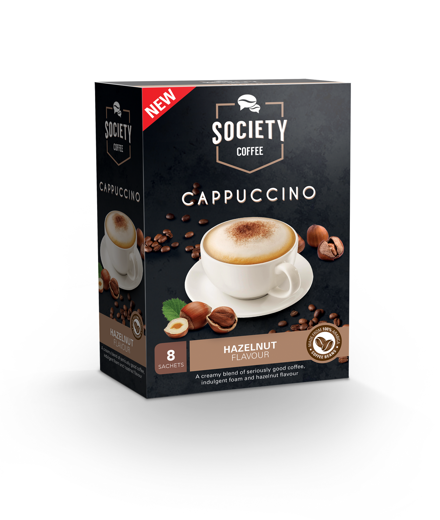 Society Cappucino - Hazelnut