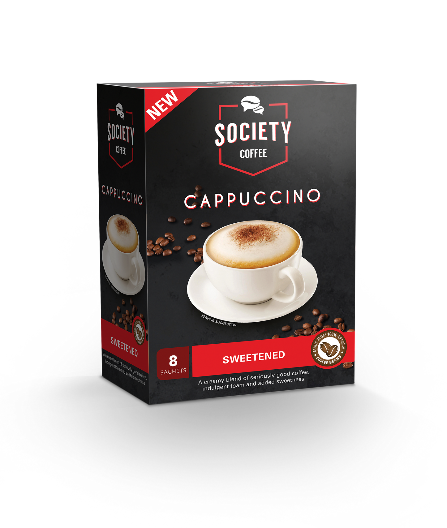 Society Cappucino - Sweetened