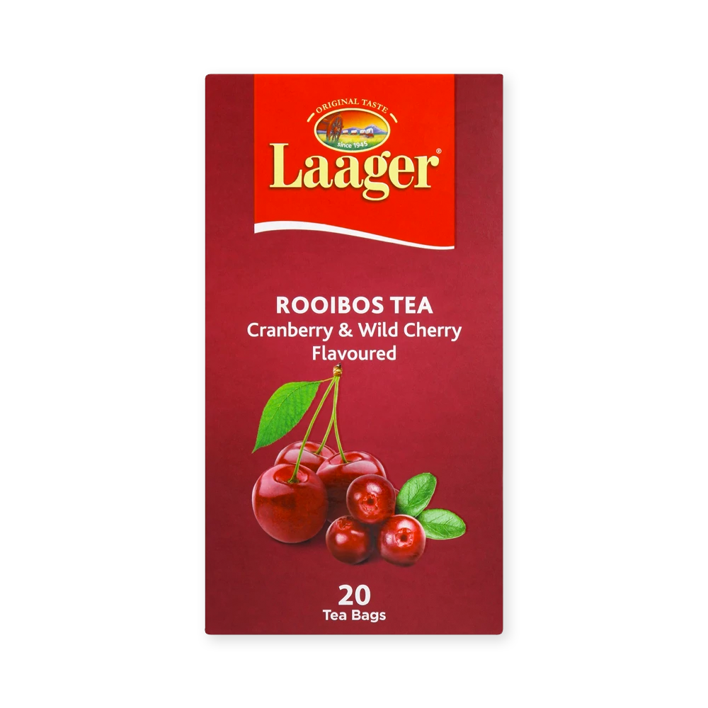 Laager Cranberry & Wild Cherry flavoured Rooibos