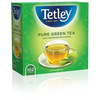 Tetley Pure Green tea 102's